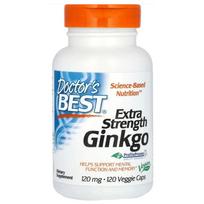 Doctor's Best Extra Strengh Ginkmedis 120 mg - 120 kapsulių