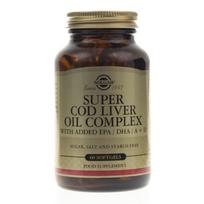 Solgar Super Cod Liver Oil Complex - 60 minkštuju geliu