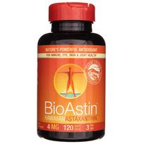 Nutrex Hawaii BioAstin Havajų astaksantinas 4 mg - 120 minkštųjų gelių