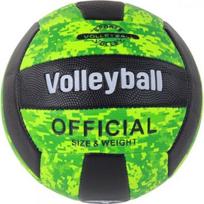 LEAN Toys Green Volleyball Ball, Size 5, Colorful