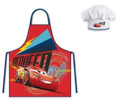 "Disney Cars" vaikiška 2 dalių prijuostė