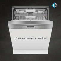 Indaplovė Miele G 7210 SCi Nerūdijančio plieno