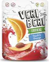 Persikų ir apelsinų vaisinės juostelės VERI BERI Exotic