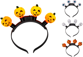 Šviečiantis plaukų lankelis HALLOWEEN