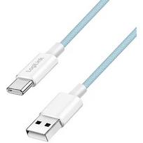 Logilink USB-A - USB-C 1.5m w nylonowym oplocie niebieski CU0331