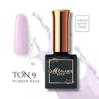Rubber Base TON 9 (no hema/tpo) - 15 ml buteliukas su teptuku