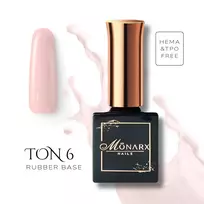 Rubber Base TON 6 (no hema/tpo) - 15 ml indelis