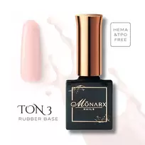 Rubber Base TON 3 (no hema/tpo) - 15 ml indelis