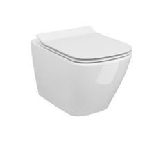Cersanit S701-405 - pakabinamas WC su sėdyne CITY SQUARE keramika/balta