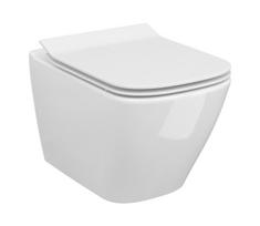 Cersanit S701-405-ECO - Pakabinamas unitazas su sėdyne CITY keramika/balta
