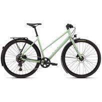 Specialized Sirrus X 2.0 Step-Through EQ fitness dviratis | Satin Pistachio - Dolomite Metallic Frost Reflective