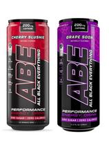 ABE Energy – energinis gėrimas (330 ml) | Applied Nutrition (1 skardinė / 1 porcija) - grape-soda