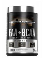 "EAA+BCAA" Amino Rūgštys Sportuojantiems 'Premium Nutrition' (390g/62porc) - orange-mango