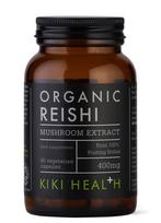"Reishi" Ekologiškas reishi grybų ekstraktas 'KIKI Health' (60kaps/30porc)
