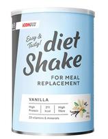“Diet Shake Vanilla" Dietinis Kokteilis, Maisto Pakaitalas ‘Iconfit’ (495g/9porc/28.6g balt)