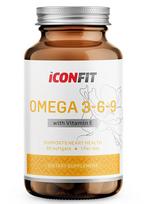 Omega 3-6-9 kompleksas su E-vitaminu | Iconfit (90 kapsulių)