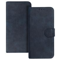 Dėklas BOOK COMMON Uniwersalna (Dydis M) skirtas Samsung S21/S10/Note/Note 2/Note 3/Huawei P30 Lite/P9/P9 Lite/Sony Xperia Z3/Z4/Z5 mėlynos spalvos