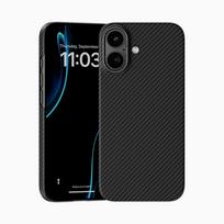Benks Dėklas Magnetic Armor Air Kevlar Metal Frame 600D (0067) skirtas Apple iPhone 17 juodos spalvos