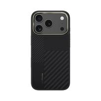 Benks Dėklas Montage Magnetic Armor Pro Kevlar Metal Frame 600D+1500D (MA70) skirtas Apple iPhone 17 Pro Max juodos spalvos (Camera Control Button)