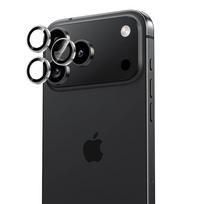 Benks Apsauginis stiklas Glass Warrior Metal Lens Protector telefonui skirtas Apple iPhone 17 Pro/17 Pro Max (objektyvui 3 vnt) black
