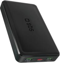 SBS power bank PD20 10000mAh, black, PWBBSBTTBB10000FASTPD20K