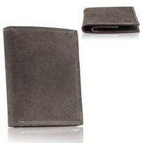 Vyriška odinė piniginė STEVENS RFID su apsauga Plona SLIM S199