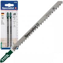 Siaurapjūklio pjūkleliai SPECIALIST+, 110/132 mm, T301DL, 6 TPI, CRV, medienai 4-100 mm, 2 vnt.