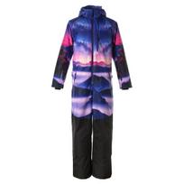 Huppa Kombinezonas vaikams BERGER, dark lilac pattern