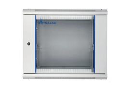 Cabinet rack Extralink EX.8581 (400mm / 600mm / 600 mm, hanging, Openable, 19', gray color)