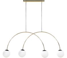 Zuma Line 1219 - pakabinama liustra BOW 4xE14/10W/230V, auksinė