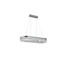 Reguliuojamas LED krištolinis pakabinamas šviestuvas ant laido THALIA LED/50W/230V 3000-6000K + su nuotoliniu pultu