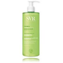 SVR Laboratoire Sebiaclear Cleansing Cream valomasis kremas nuo spuogų riebiai, sausai ir pažeistai odai - 400 ml.