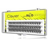 Clavier DU2O Double Volume Mix dirbtinės priklijuojamos blakstienos kuokšteliais - 1 vnt.