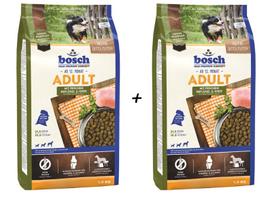 Bosch Petfood Adult Poultry & Millet High Premium su paukštiena, 2x1 kg