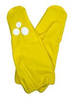 Huppa Vaikų lietaus pirštinės ENSI, yellow, 5