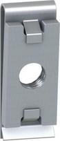 Set of 100 slinding nuts M4 AF1EA4 | 3389110570045