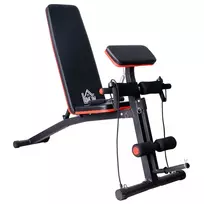Daugiafunkcinis sporto suoliukas 120 kg - Juoda 54 x 160 x 106 cm