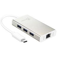 J5create USB-C MULTI-ADAPTER GIGABIT ETHERNET / USB 3.1 HUB JCH471-N