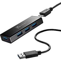 J5create USB 3.0 4-PORT MINI HUB - EU/UK   JUH340-N