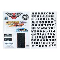 Paladone Hot Wheels Personalized Wall Decals