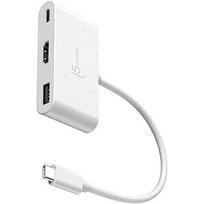 J5create ECO-FRIENDLY USB-C TO HDMI USB TYPE-A WITH POWER DELIVERY JCA379EW-N
