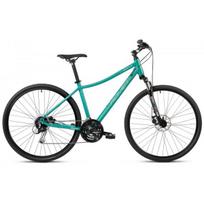 Romet City bike Orkan 3 D 2025 M turquoise-white-silver-
