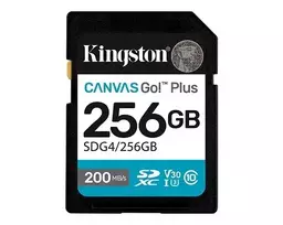 Memory card SD 256GB Canvas Go Plus 200/160MB/s C10 U3 V30