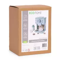 Medinis espreso kavos aparatas vaikams barista rinkinys 8 dalių ECOTOYS
