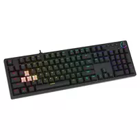 Savio STYX Outemu Blue, Hot Swap, RGB klaviatūra Žaidimams