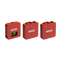 RODE Wireless GO (Gen 3) Digital Wireless Microphone System/Recorder Red