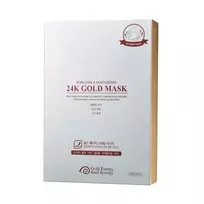 GOLD ENERGY SNAIL SYNERGY 24K GOLD veido kaukės (10 x 33 ml)