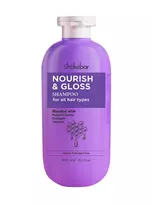 SHAKEBAR NOURISH & GLOSS plaukų šampūnas, 300 ml