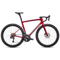 Specialized Tarmac SL8 Pro plento dviratis | Ultegra Di2 | Gloss Red Sky - Chrome