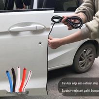 Universali automobilio durų briaunos apsauga - Anti-susidūrimo, Anti-įbrėžimų, Apsauginė buferio juosta. Red Strip (8m)